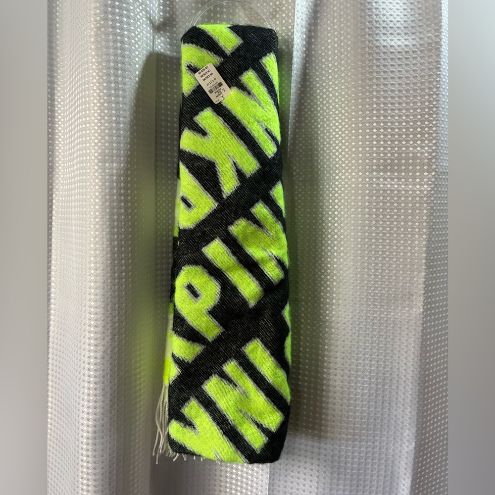 Victoria’s Secret PINK Neon citrus oversized blanket scarf NEW cozy,cute,warm